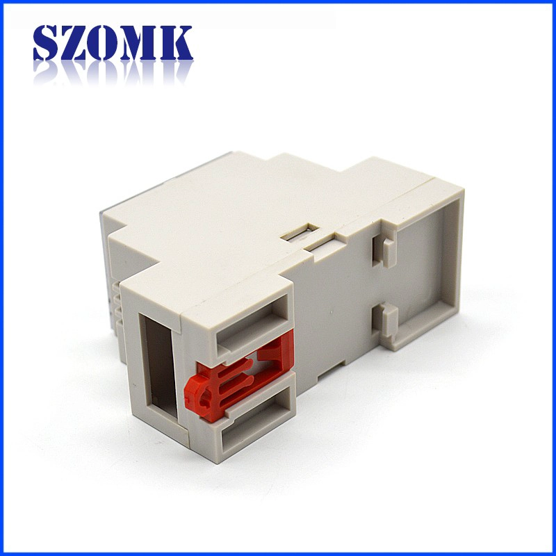 Cost-effective din rail project box szomk diy electronic plastic case AK-DR-39 87*60*35mm