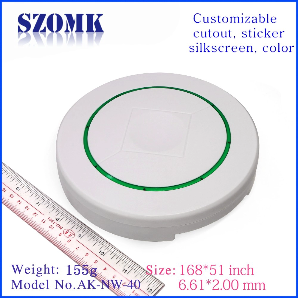 Cost-effective router wifi/GPS plastic distribution box for electronic pcb design sensor housing AK-NW-40 168x51mm