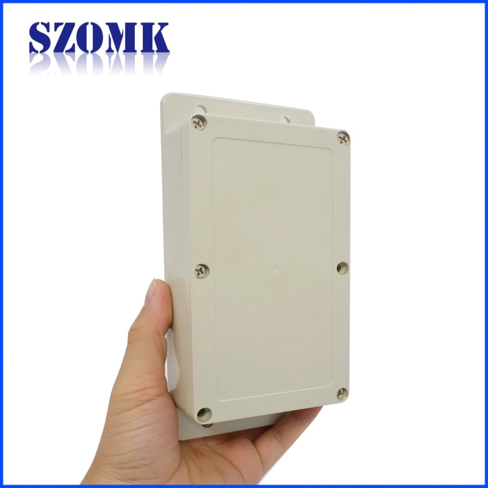 Custom IP65 waterproof enclosure ABS plastic box electronic housing case for PCB AK-B-7 200*92*46mm