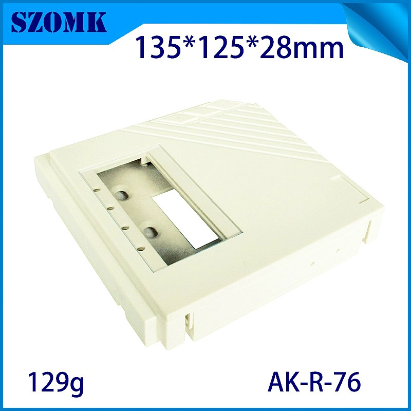 Custom industrial plastic enclosure with lcd display maufacture plastic access control enclosure with 28*125*135mm