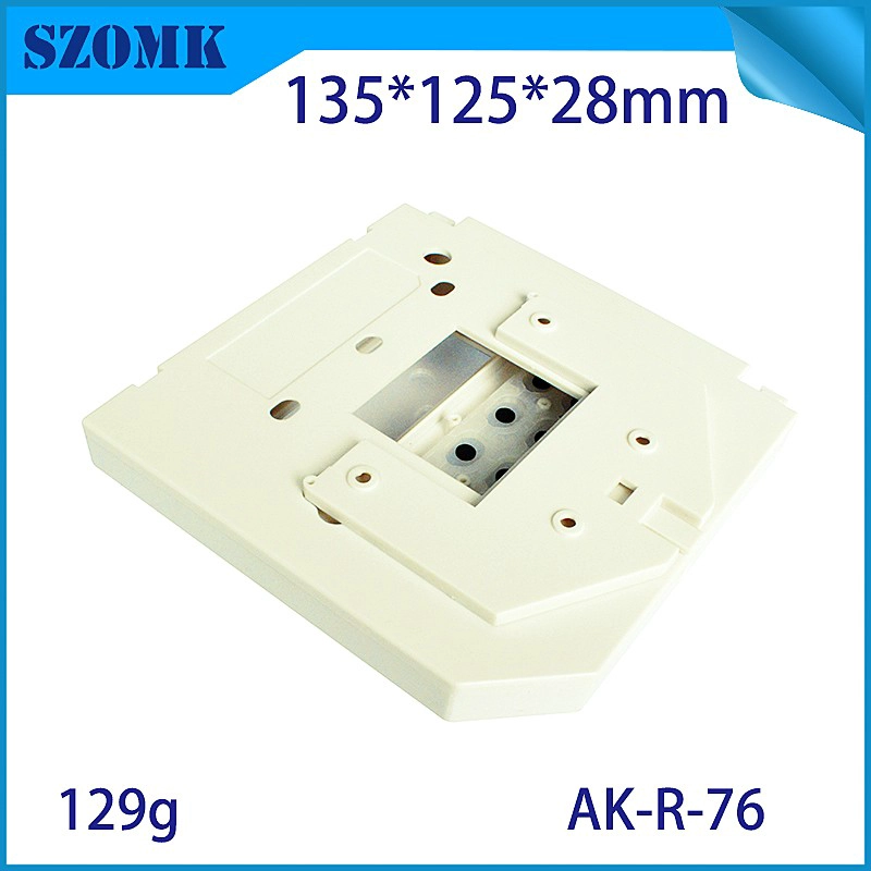 Custom industrial plastic enclosure with lcd display maufacture plastic access control enclosure with 28*125*135mm