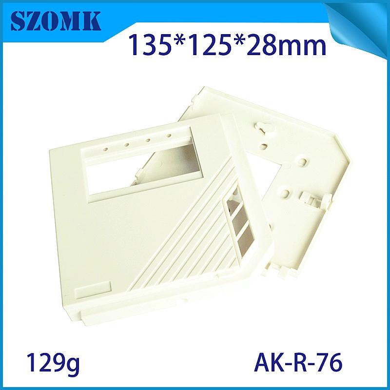 Custom industrial plastic enclosure with lcd display maufacture plastic access control enclosure with 28*125*135mm