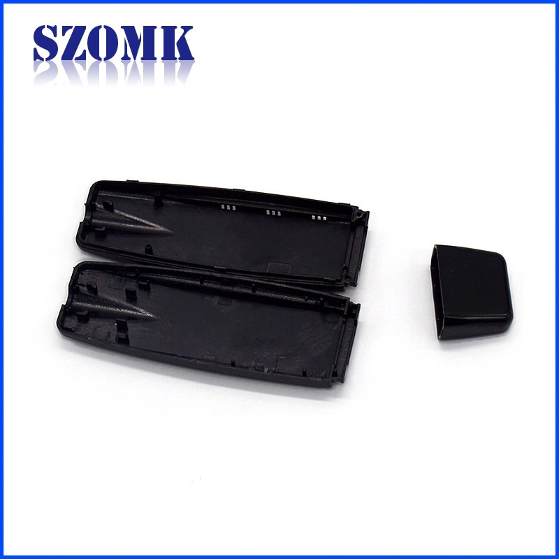 Custodia ABS in plastica personalizzabile Scatola porta involucro sensore USB standard standard / 86 * 26 * 12mm / AK-N-34