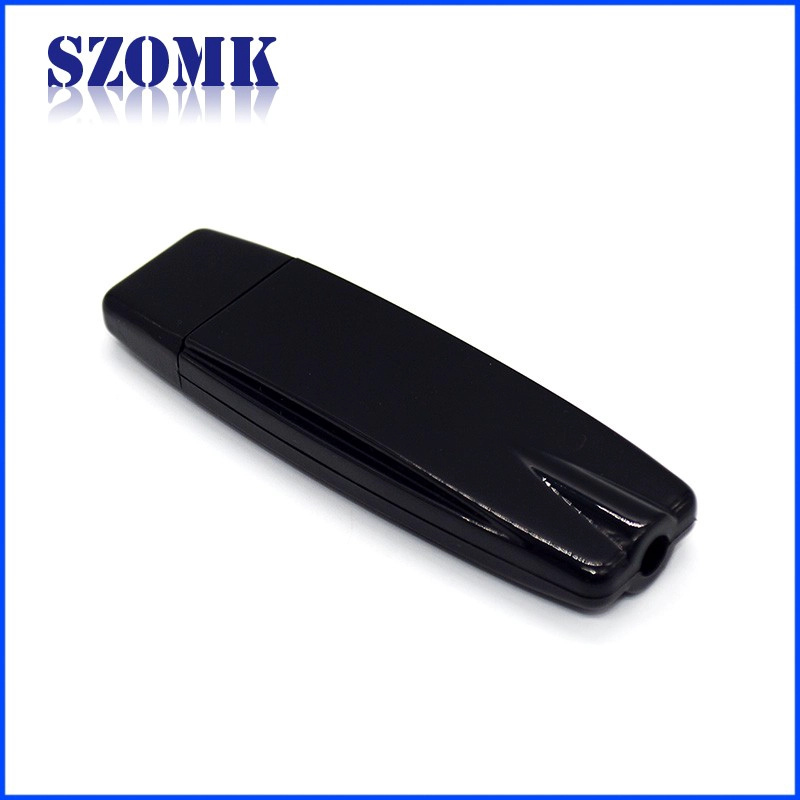 Custodia ABS in plastica personalizzabile Scatola porta involucro sensore USB standard standard / 86 * 26 * 12mm / AK-N-34