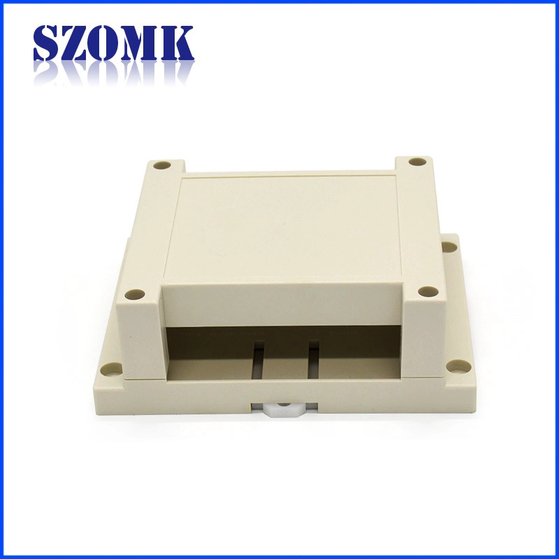 Customizaed electronic plastic din rail enclosure box for electronic device with 115*90*41mm