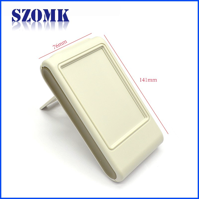 カスタマイズABSプラスチック防水電気ハンドヘルド電子エンクロージャAK-H-36a 141 * 76 * 28mm