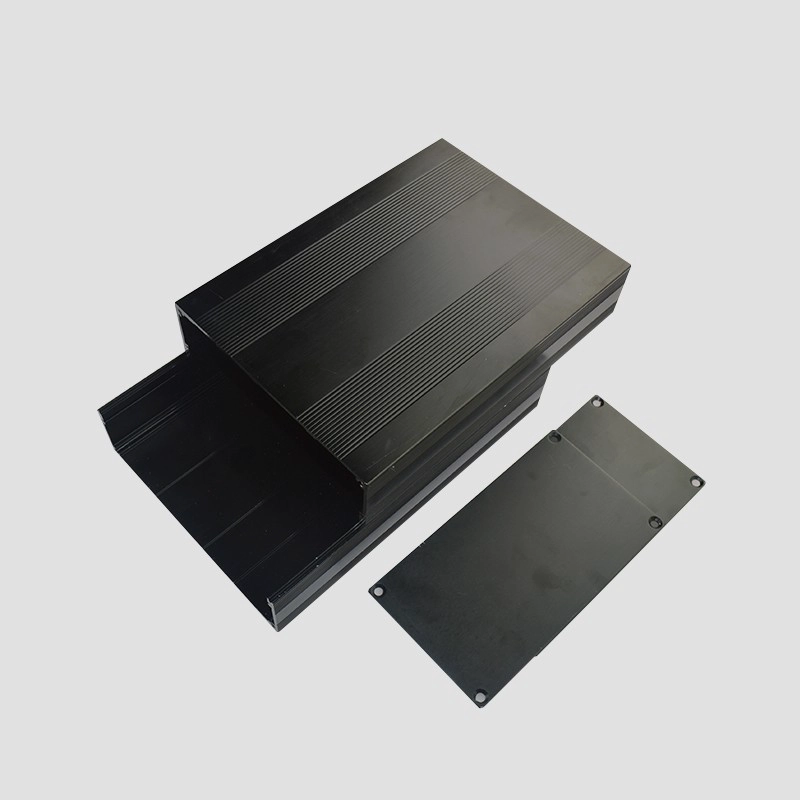 Customized aluminum box wall mounting PCB board enclosure for industrial use AK-C-C24 82*145*200mm