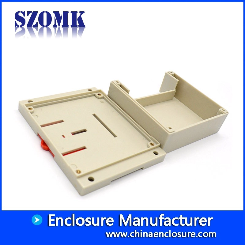 Boîtier en plastique de DIN Rail pour les zones de contrôle électronique et industrielle pour PCB
