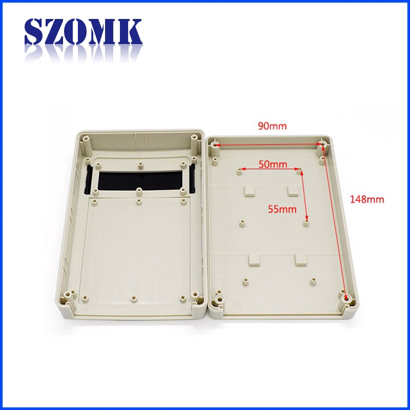 DIY wall mount electrical enclosure sensor plastic shell electronics junction box detector housing 155*80*45mm 6.1*3.1*1.8 inch