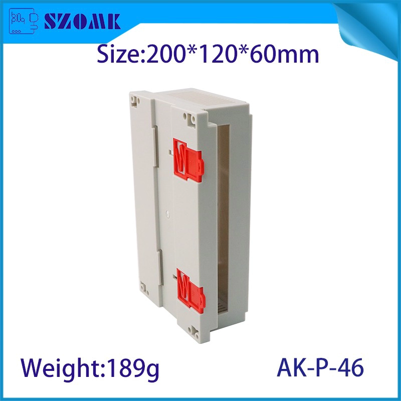 Caja de riel DIN AK-P-46