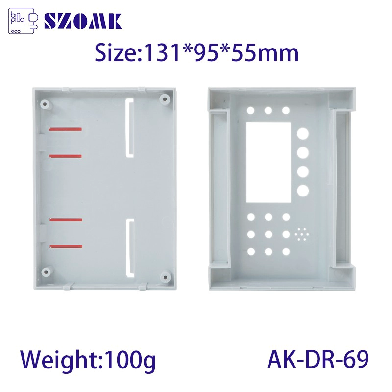 DIN-Schiene-Projekt-Box-Elektronikgehäuse AK-DR-69