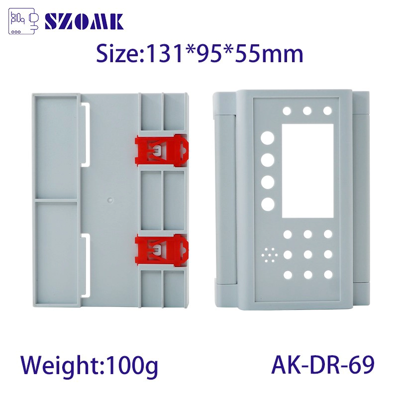 DIN-Schiene-Projekt-Box-Elektronikgehäuse AK-DR-69