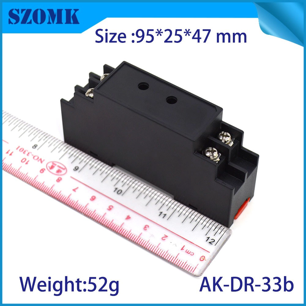 95 * 25 * 41 мм ABS-пластина DIN-рейка распределительная коробка AK-DR-33b