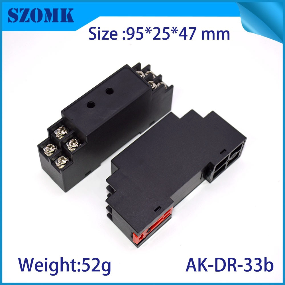 95 * 25 * 41 мм ABS-пластина DIN-рейка распределительная коробка AK-DR-33b