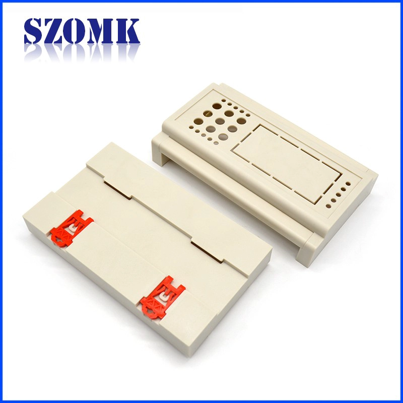 Din Rail enclosure ABS Plastic Control box PLC Case for electronics AK-DR-36 160*95*55mm