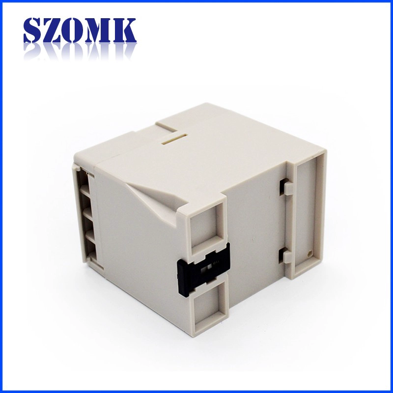 Din rail box case for electronics din rial plastic plc enclosure AK-DR-28 80*54*71mm