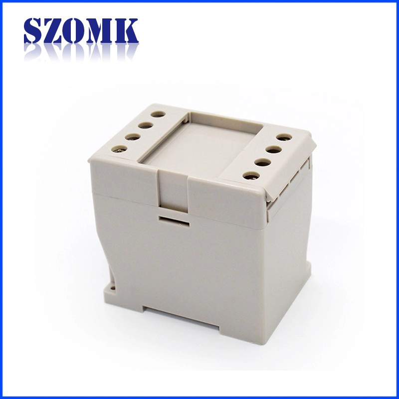 Din rail box case for electronics din rial plastic plc enclosure AK-DR-28 80*54*71mm