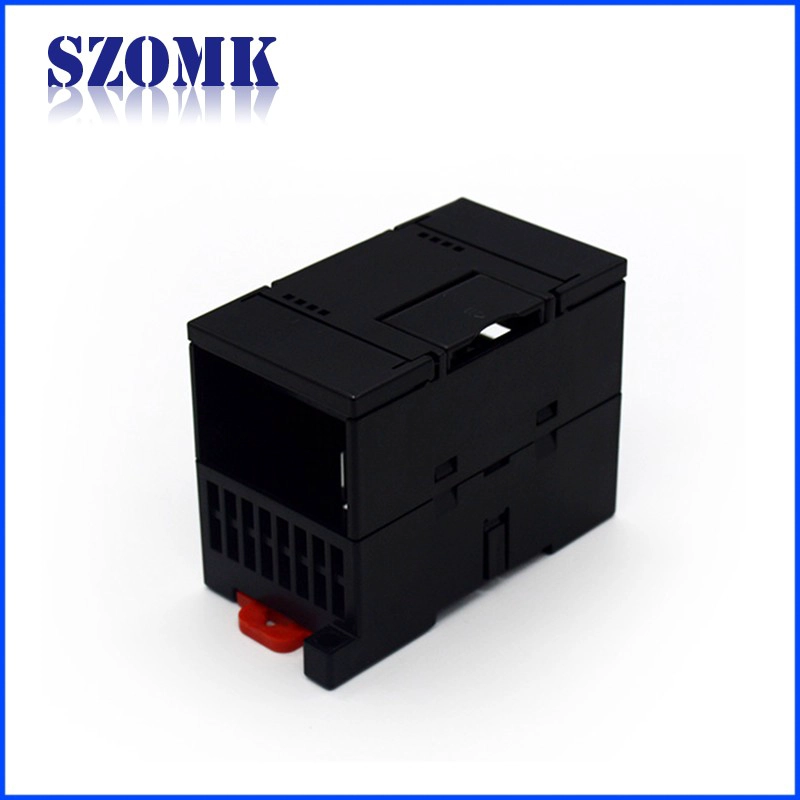 Dinrail plastic enclosure for electronic project plastic electronic enclosure for terminal connector with 93*61*45mm AK-DR-34
