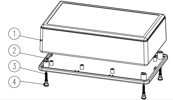 Elektronische Projektfeld für Diy Fall 145x85x40mm