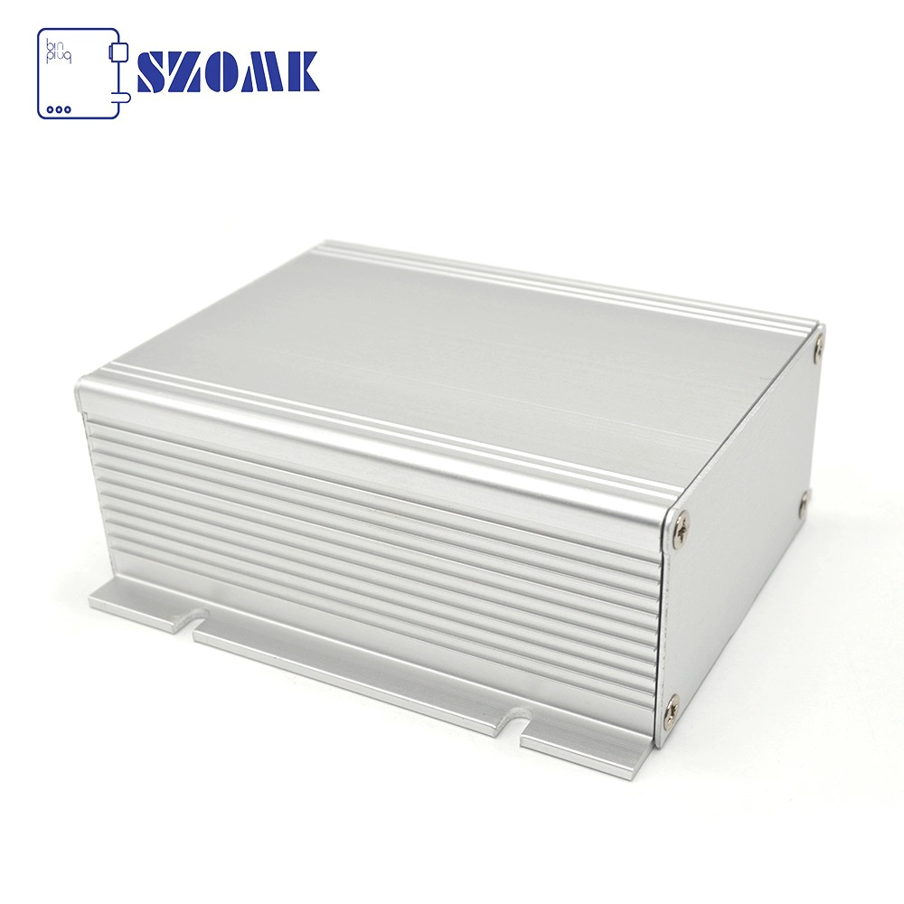 Extruded Anodized Enclosure Wall-mounted Electronic Box Aluminium With Heat Sink