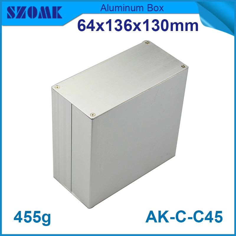 Factory Custom Aluminum Enclosures Electronics Box AK-C-C45 64*136*130mm