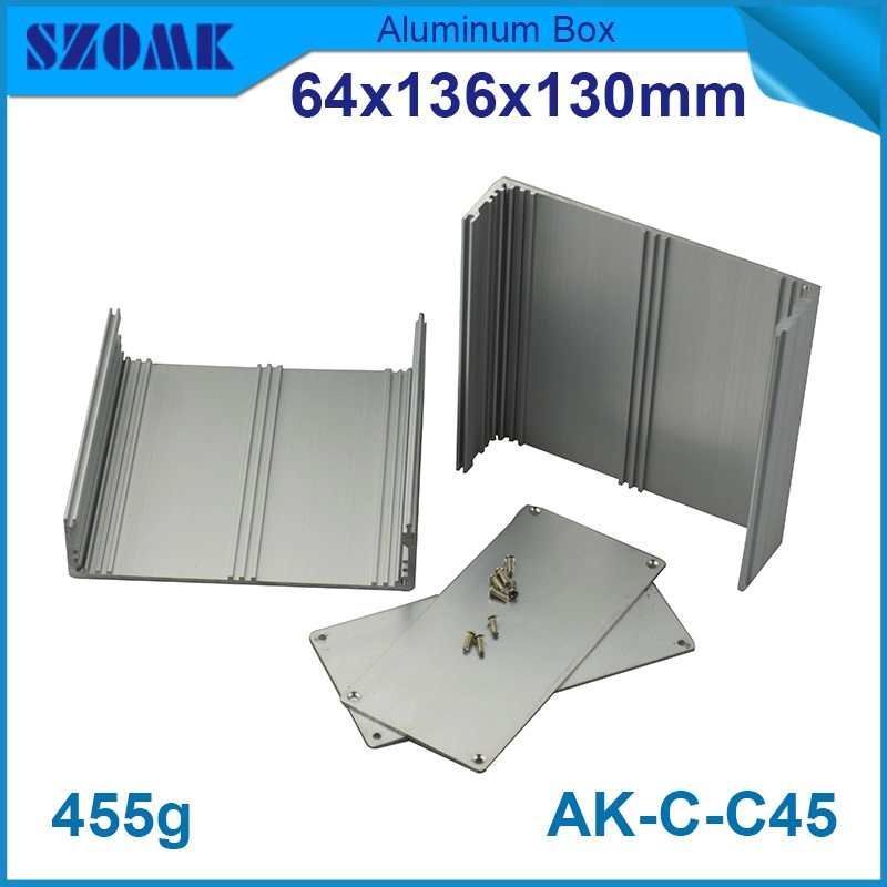Factory Custom Aluminum Enclosures Electronics Box AK-C-C45 64*136*130mm