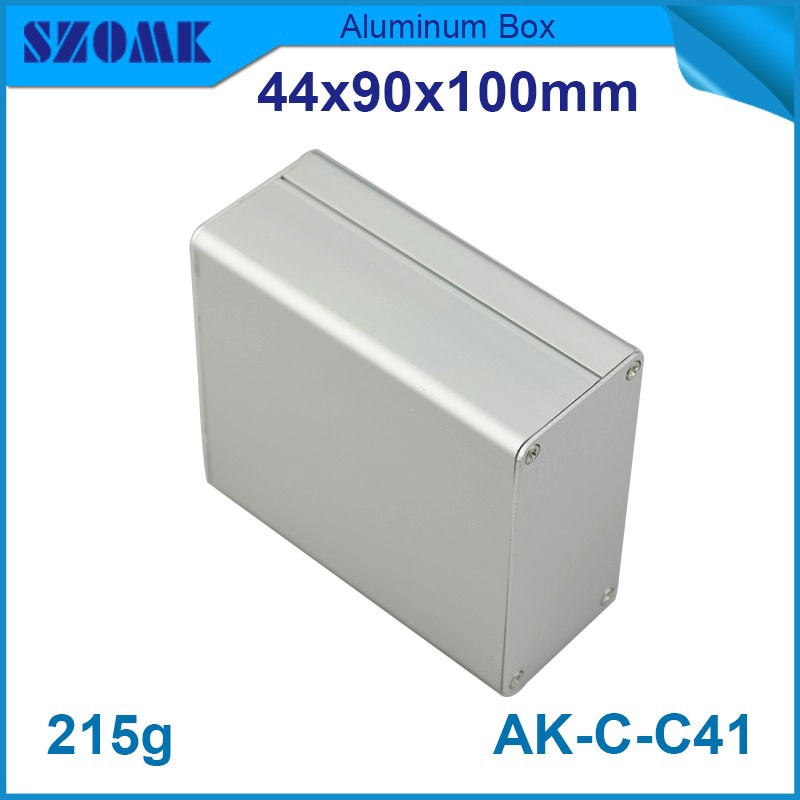 Free Length Custom Color Anodized Extruded Aluminum Enclosure Box AK-C-C4144*90*100mm