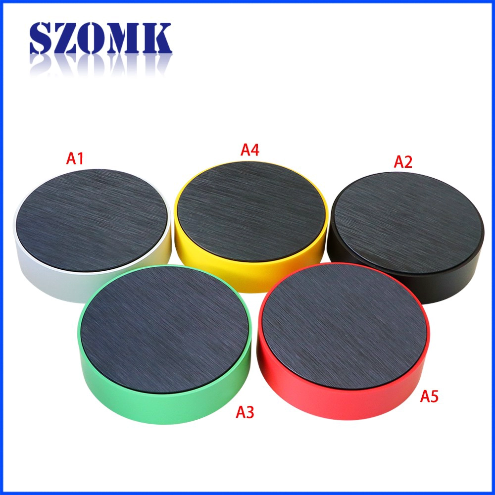 Guangdong abs plastic cylindrical 100X62mm junction box standard enclosure manufacture/AK-S-122