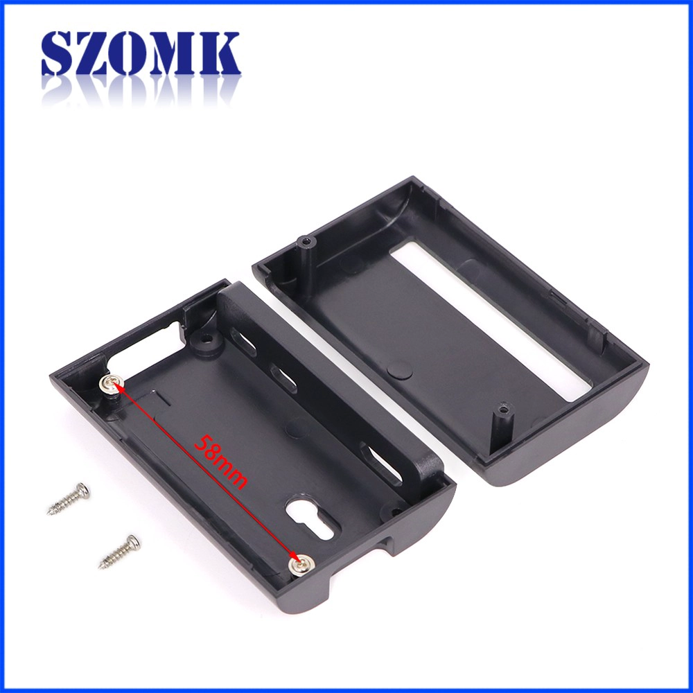 Guangdong new design non standard enclosure 70X42X20mm abs plastic with micro USB holes enclosure spply/AK-N-68