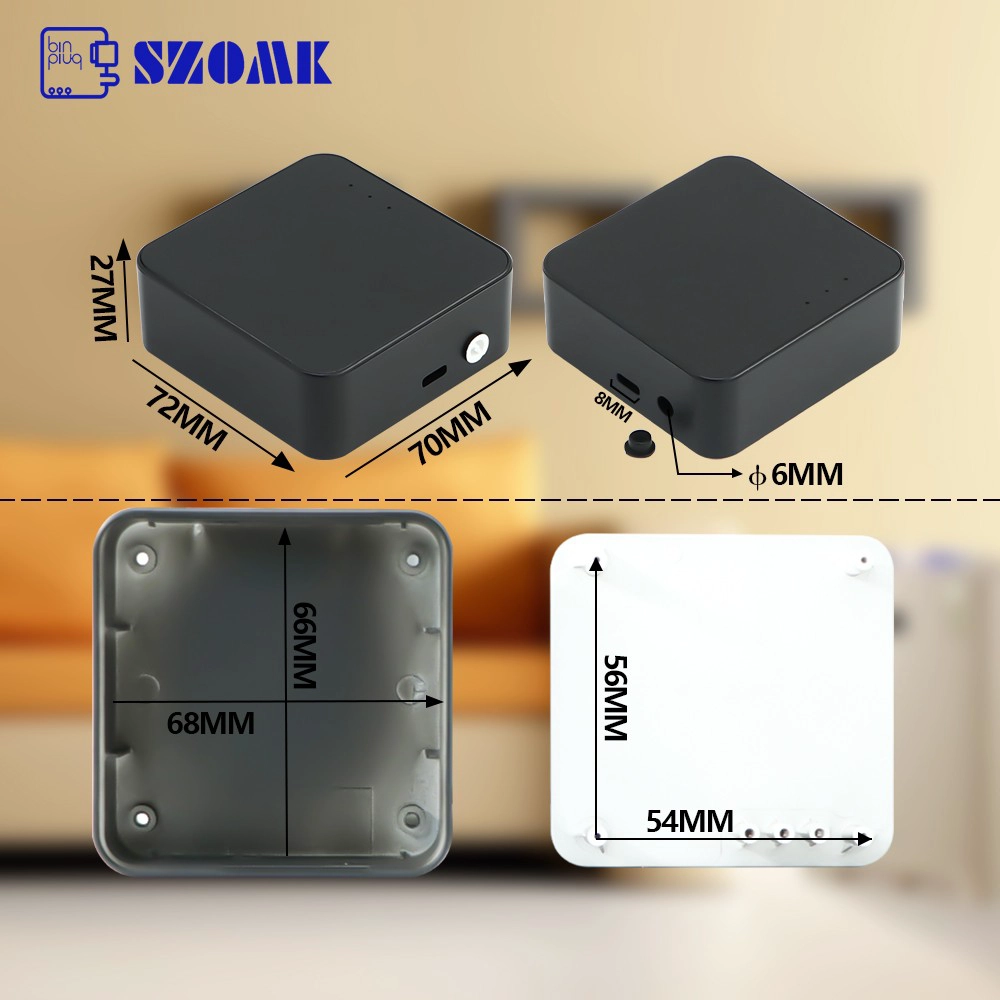 高档ABS熟练制造便携式塑料密封盒OEM接受防水相当多彩AK-R-182