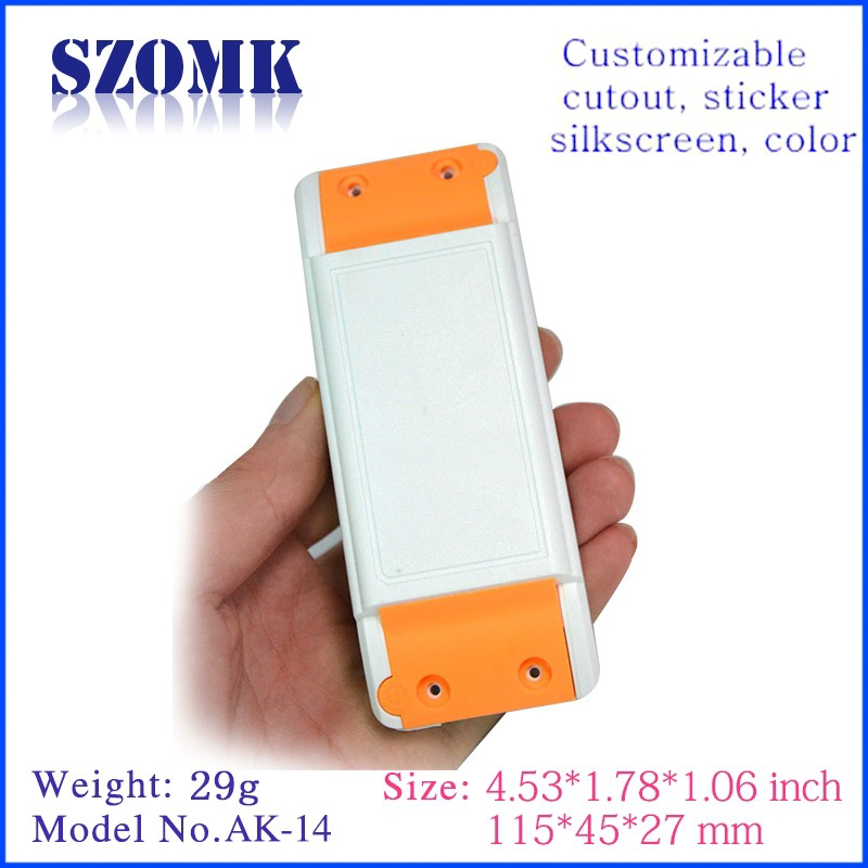 High Quality ABS Plastic Junction Box Housing led power supply enclosure/AK-14