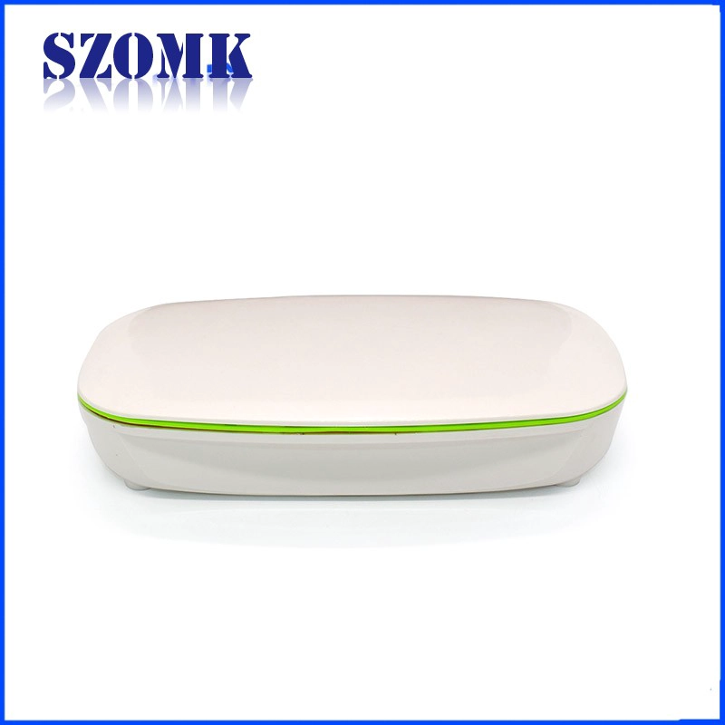 High Quality Plastic Network Router Enclosures from SZOMK/ AK-NW-37/ 210*132*46mm