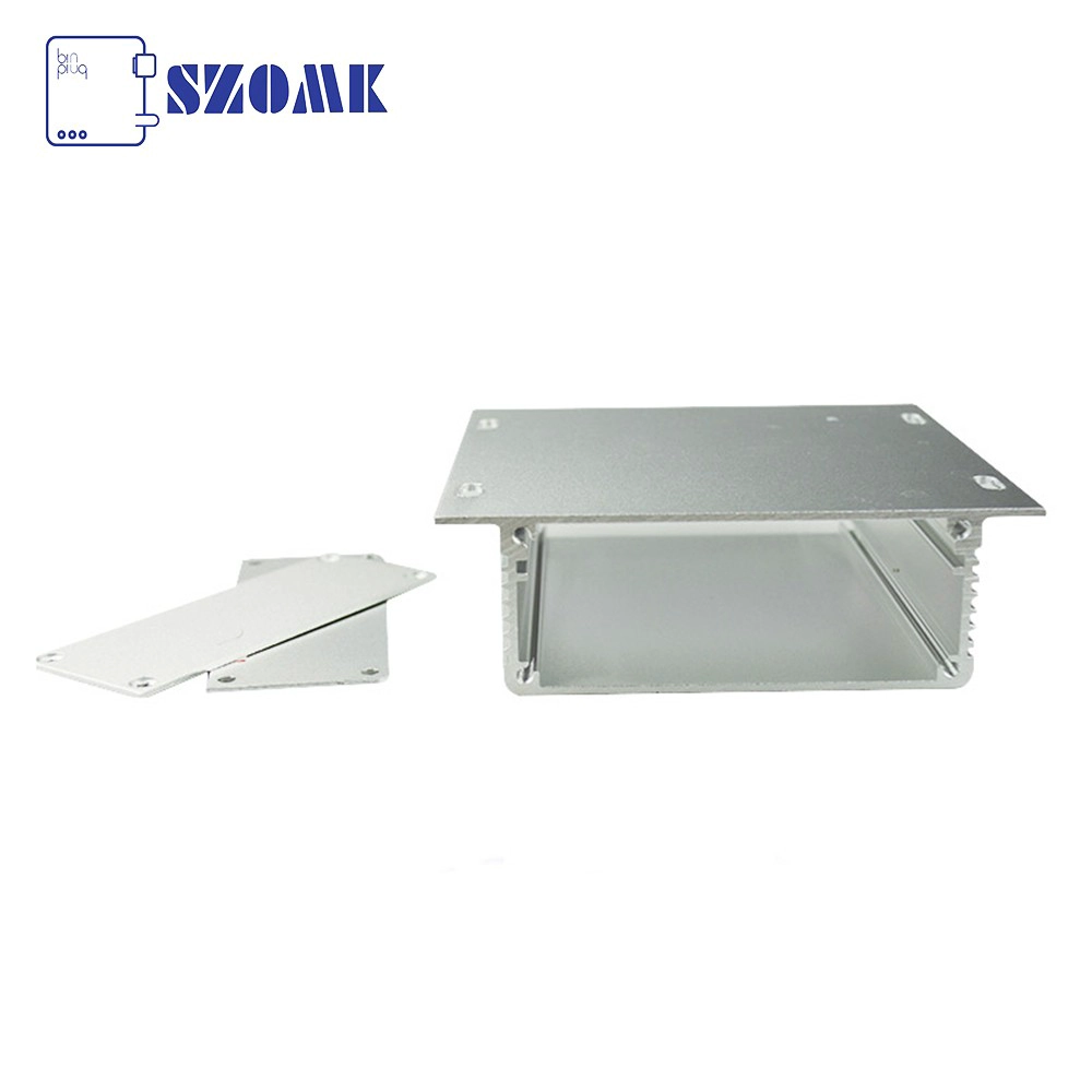 Caja de conexiones de aluminio montada en la pared IP54 de alta calidad para PCB AK-C-A20 33 * 105 * 100 mm