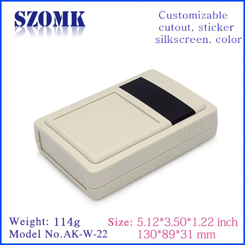 High quality abs material Wall mounting plastic enclosure controller shell instrument box junction industry mini electrical e