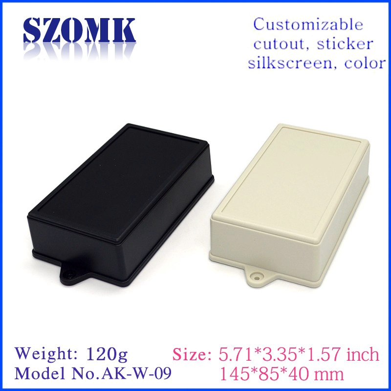 High quality abs material plastic junction box Electrical plastic project box enclosure case