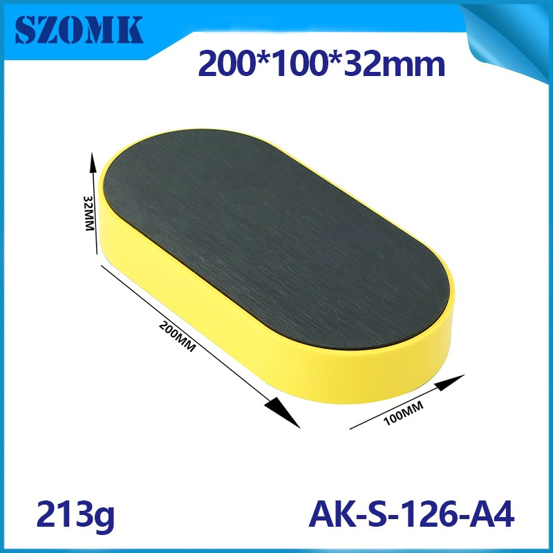High quality light yellow electrical enclosure boxes enclsoures AK-S-126