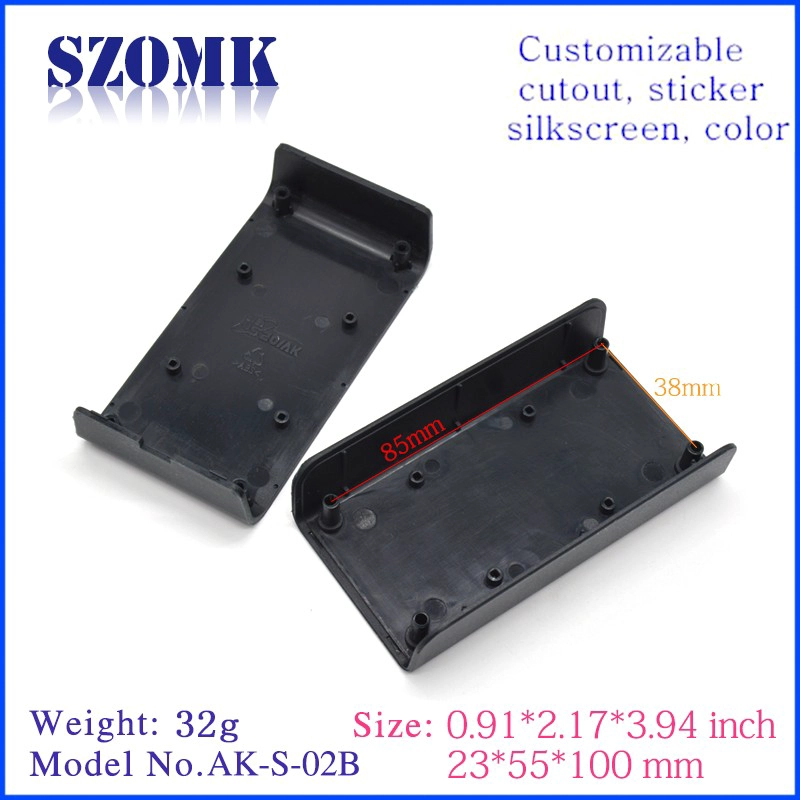 Hot-sale electric abs plastic enclosure standard juction box AK-S-02b 23*55*100mm