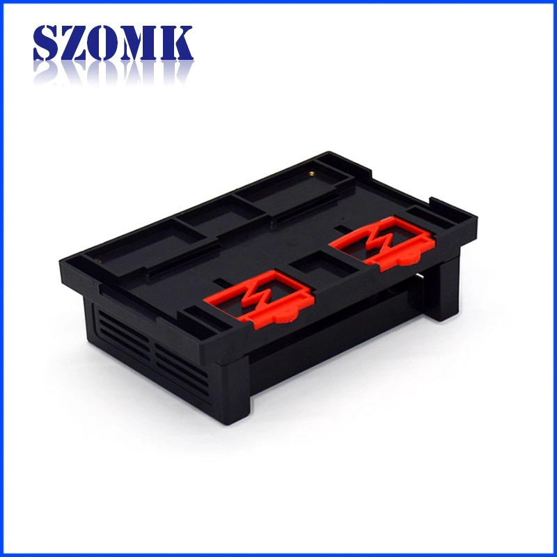 Hot selling ABS Plastic Din Rail Enclosure from SZOMK/AK-P-06/145x90x40mm