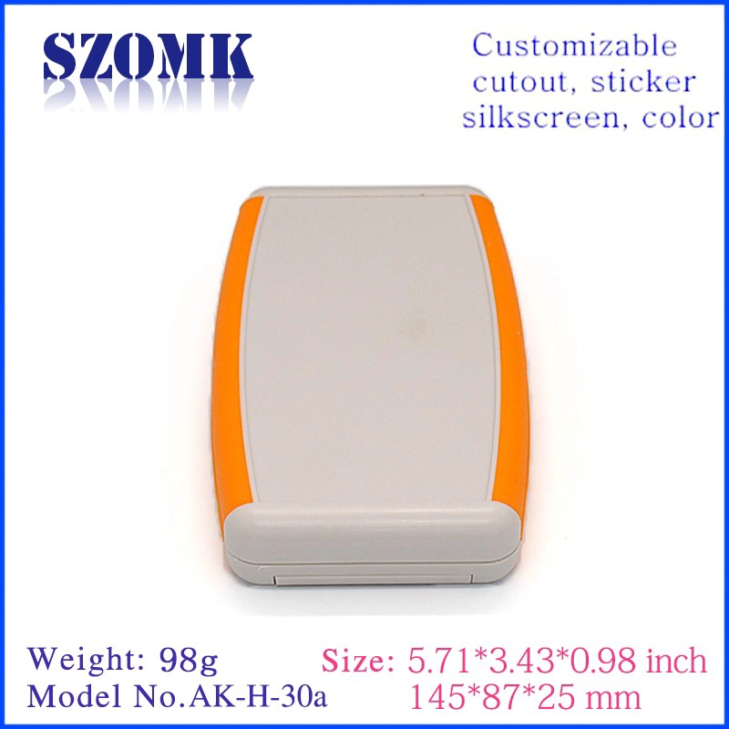 뜨거운 판매 SZOMK 휴대용 플라스틱 인클로저 컨트롤러 3AA 배터리 메이커 AK-H-30a 147 * 87 * 25 미리 메터