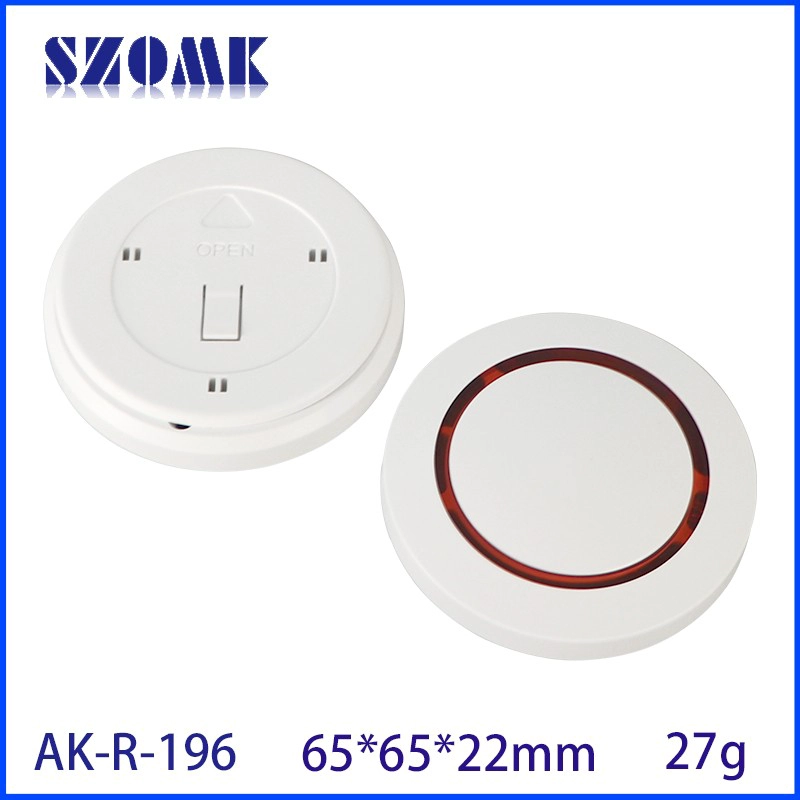 Human sensing photosensitive switch controller housing infrared intelligent sensor housing AK-R-196 65*65*22MM