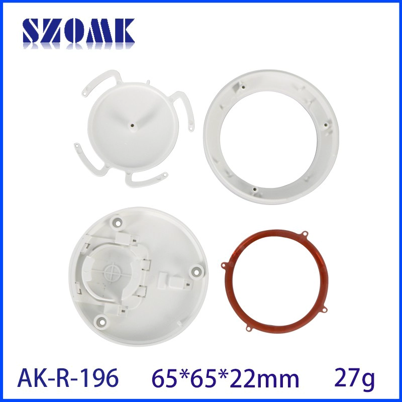 Human sensing photosensitive switch controller housing infrared intelligent sensor housing AK-R-196 65*65*22MM