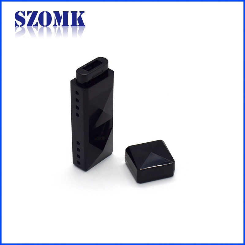 IP54 Plastic USB Connector ABS Enclosure Electric Housing Distribution Box/84*25*15mm/AK-N-36