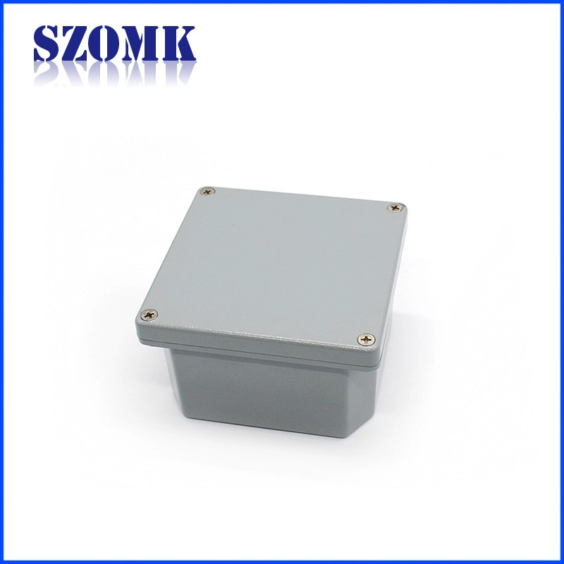 Custodia impermeabile in plastica per custodia per strumenti IP65 in ABS / 100 * 100 * 60mm / AK-B-49