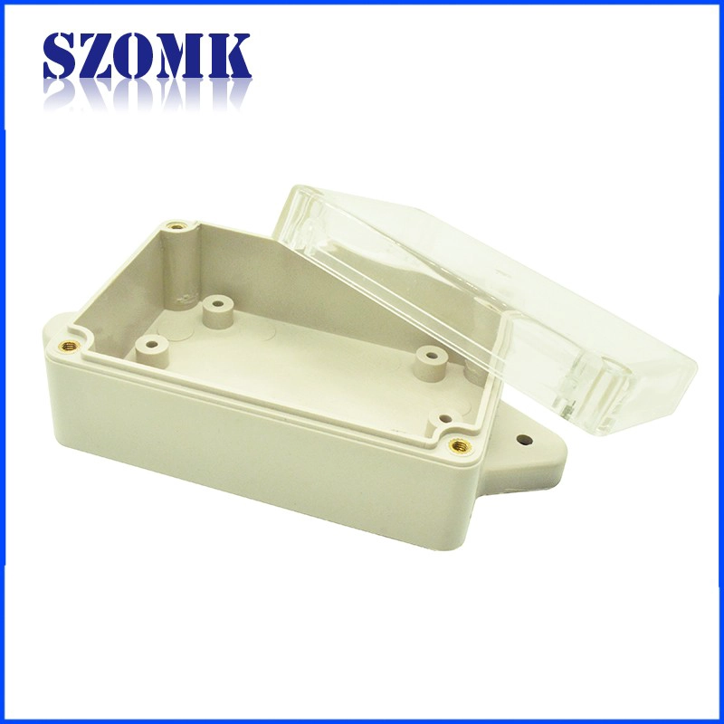 Scatola di dispositivo elettronico per recinzione impermeabile in plastica IP65 con coperchio trasparente / 84 * 59 * 34mm / AK-B-FT21