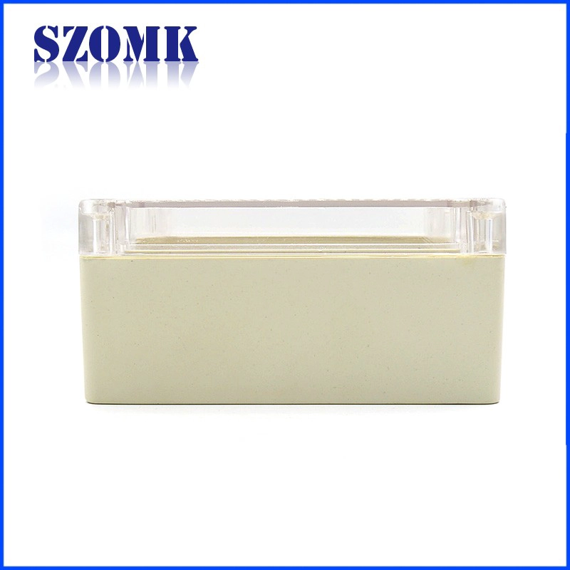 Scatola di custodia per scheda elettronica PCB impermeabile in plastica ABS IP65 / 115 * 90 * 55mm / AK-B-FT3
