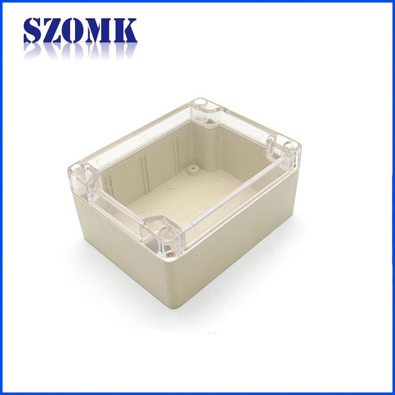 Scatola di custodia per scheda elettronica PCB impermeabile in plastica ABS IP65 / 115 * 90 * 55mm / AK-B-FT3