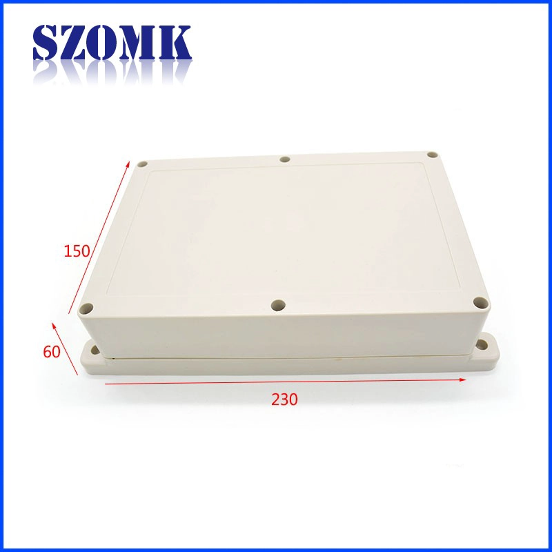 Custodia IP65 plastica ABS custodia da incasso per elettronica Custodia progetto scatola / 230 * 150 * 60mm / AK-B-K25-3