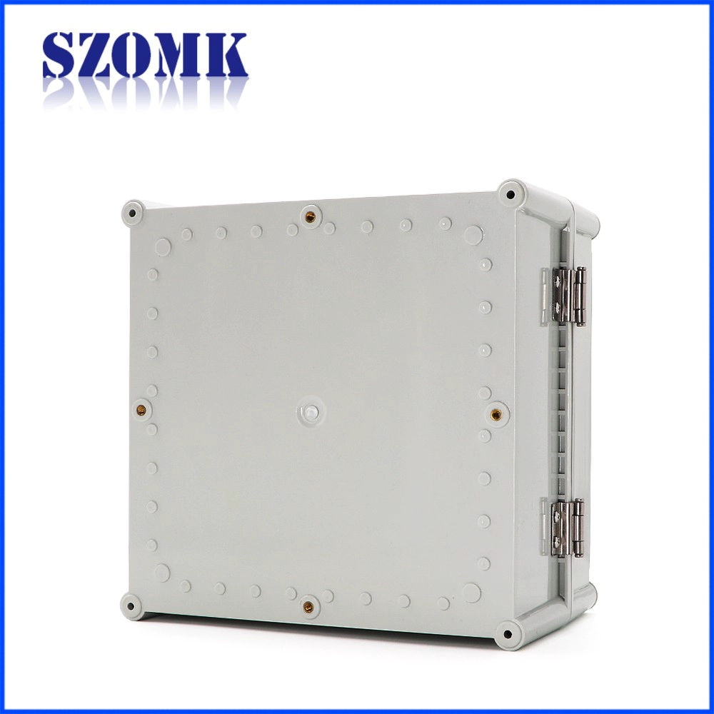 IP65 навесной водонепроницаемый пластиковый корпус для электроники Szomk печатная плата пластиковый корпус распределительного устройства 280 * 280 * 180 мм AK-02-25-JK корпус навесной пластиковый водонепроницаемый корпус оборудования