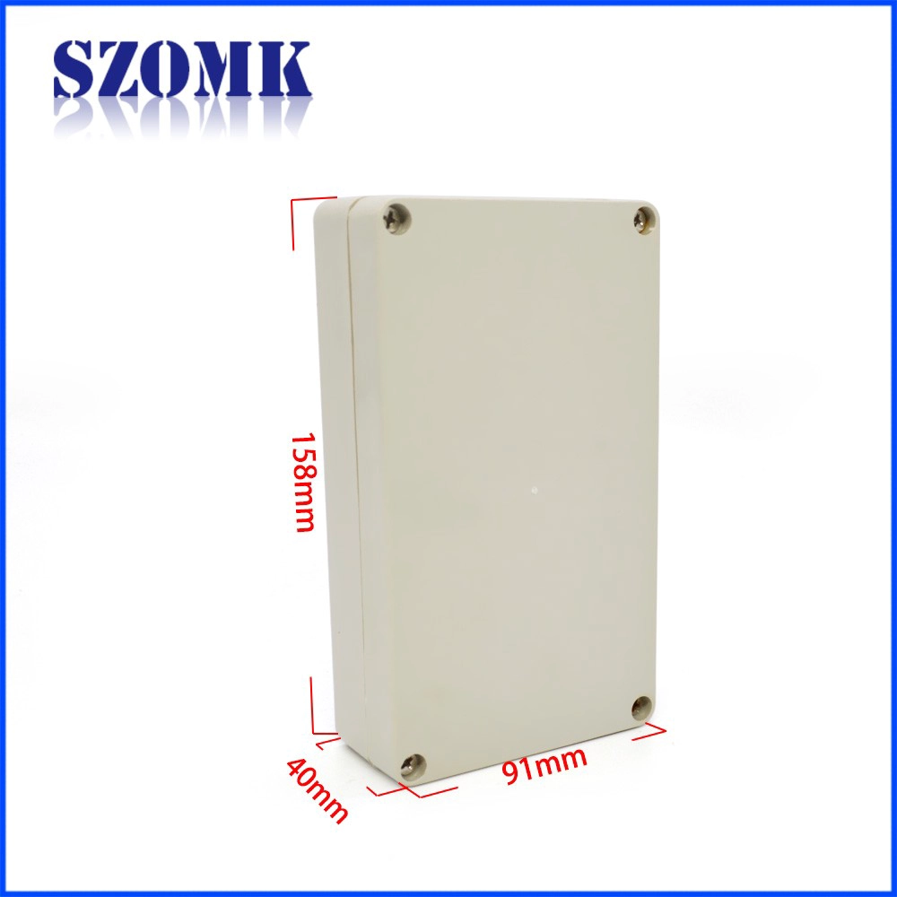 Scatola di distribuzione elettronica IP65 scatola di distribuzione scatola di plastica scatola pcb AK-B-8 158 * 91 * 40mm