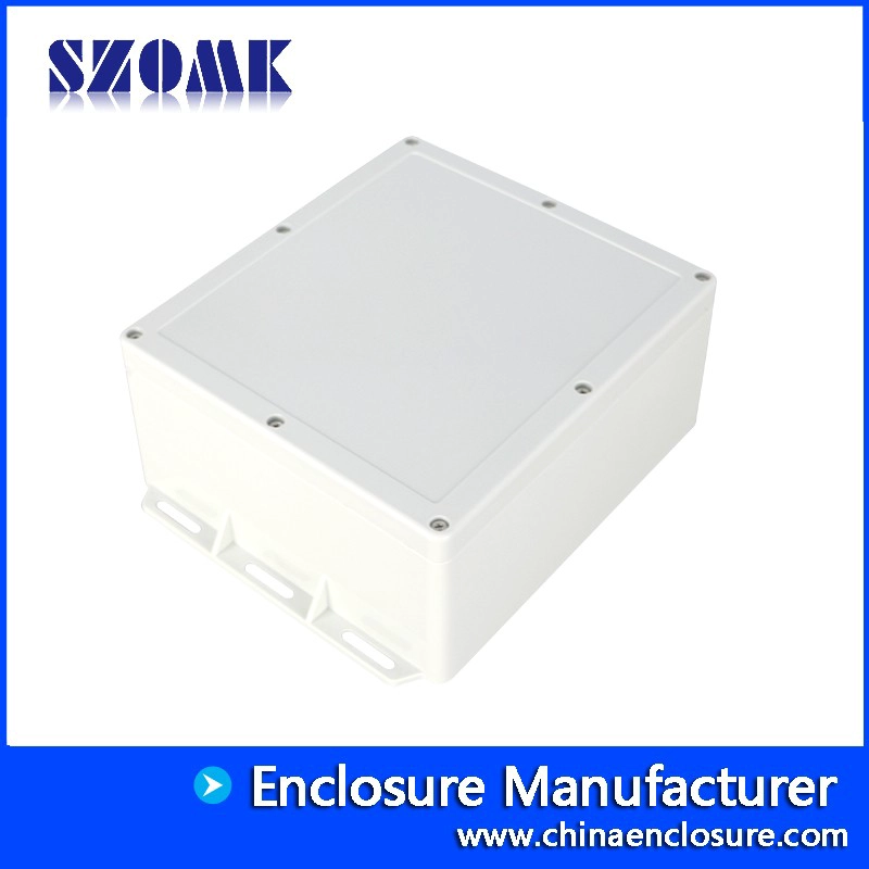 IP66 ABS Пластиковая водонепроницаемая электрическая корпусная коробка 248*200*100 мм AK-01-56-1